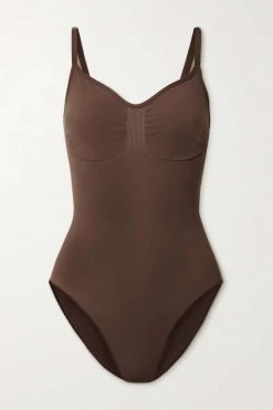 SKIMS Seamless Sculpt Sculpting Bodysuit – Cocoa – Body ,Neutral