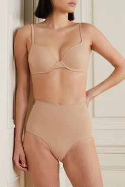 SKIMS Seamless Sculpt Sculpting Mid Waist Brief – Clay – Höschen ,Beige -Skims Verkaufsgeschäft w920 q60 1073