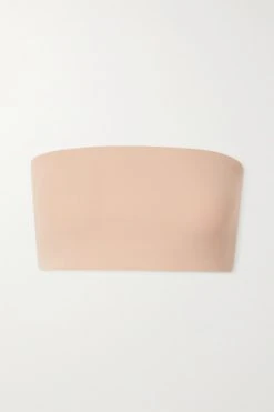 SKIMS Fits Everybody Bandeau Bra – Mica – Bandeau-BH ,Beige