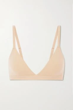 SKIMS Fits Everybody Triangle Bralette – Sand – Triangel-BH ,Neutral