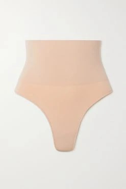SKIMS Core Control Thong – Mica – String ,Beige