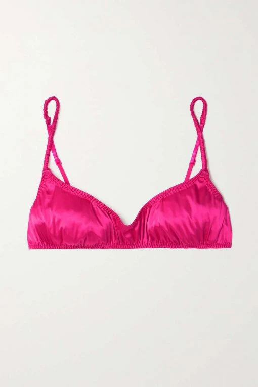 SKIMS Woven Shine Scrunchie Scoop Bralette – Raspberry – Soft-BH Aus Stretch-Satin ,Pink 5 SKIMS Woven Shine Scrunchie Scoop Bralette – Raspberry – Soft-BH Aus Stretch-Satin ,Pink -Skims Verkaufsgeschäft w920 q60 143