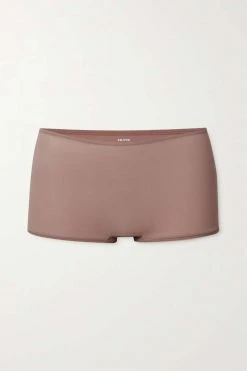 SKIMS Fits Everybody Boy Short – Umber – Höschen ,Neutral