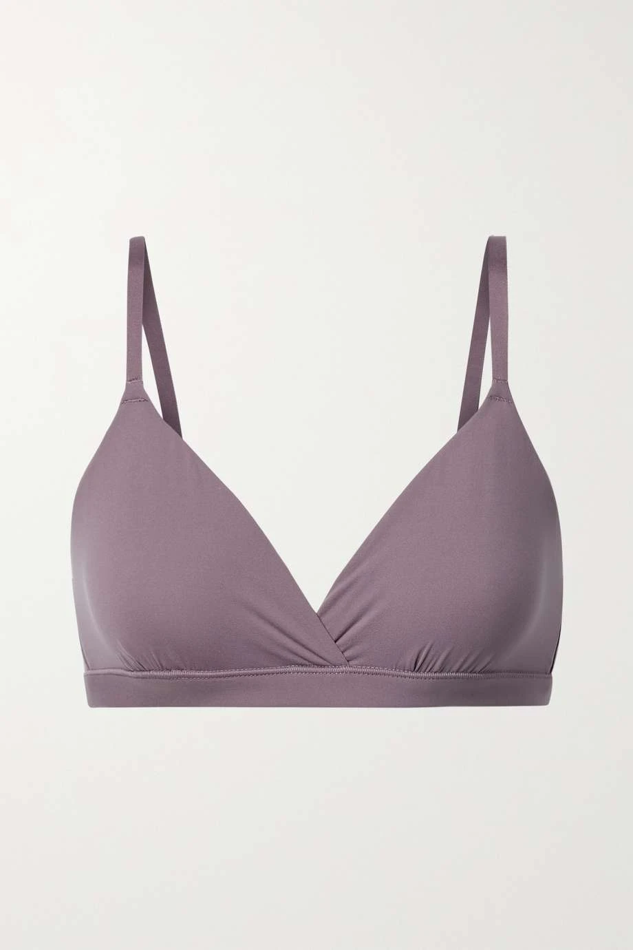 SKIMS Fits Everybody Crossover Bralette – Plum – Soft-BH ,Plaume 1 SKIMS Fits Everybody Crossover Bralette – Plum – Soft-BH ,Plaume