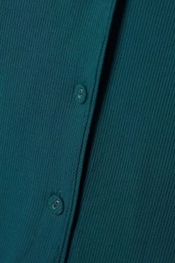 SKIMS Soft Lounge Sleep Set – Teal – Pyjama Aus Geripptem Stretch-Modal-Jersey ,Türkis 9 SKIMS Soft Lounge Sleep Set – Teal – Pyjama Aus Geripptem Stretch-Modal-Jersey ,Türkis -Skims Verkaufsgeschäft w920 q60 292