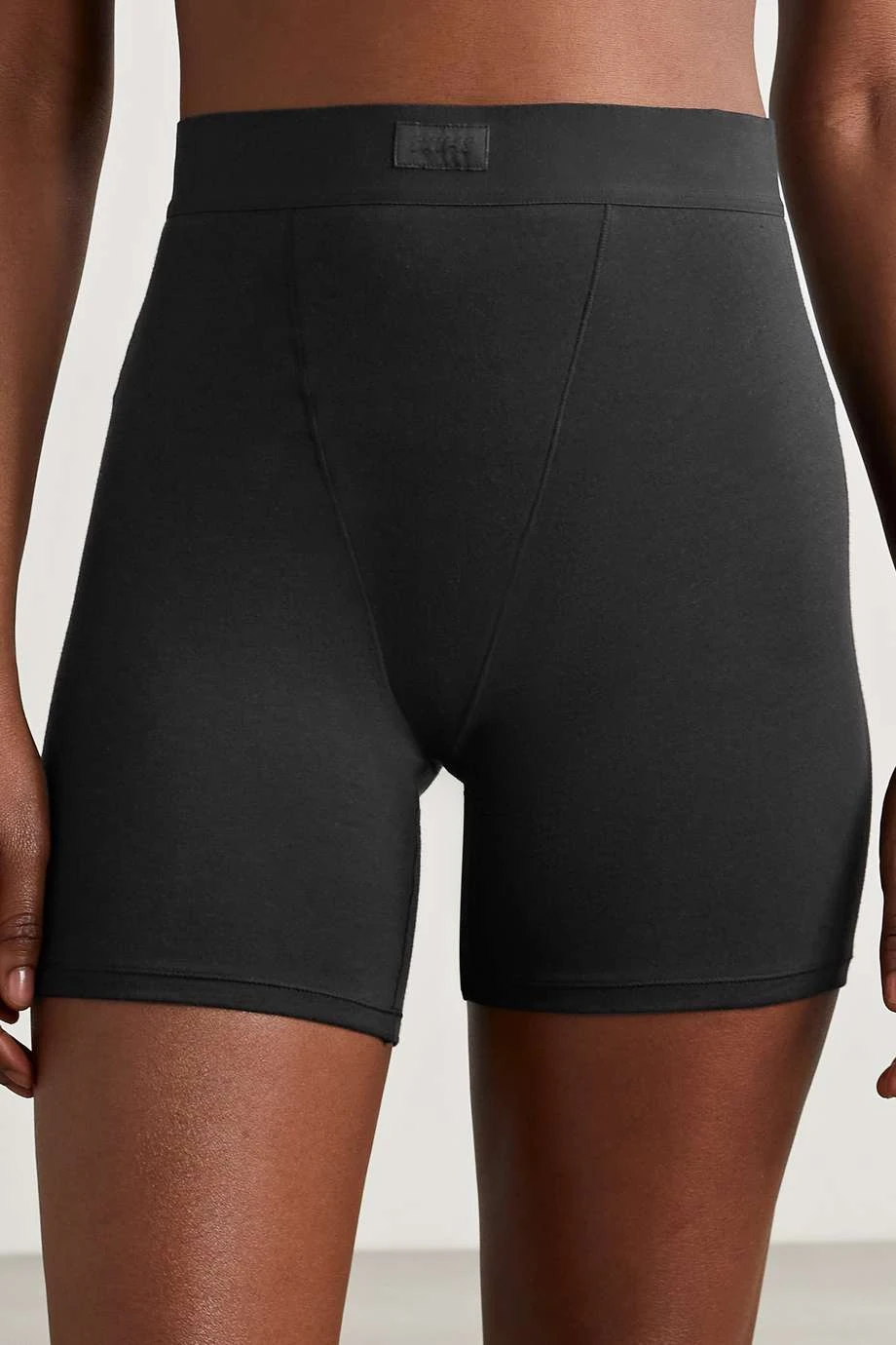 SKIMS Boyfriend Boxer – Onyx – Shorts Aus Jersey Aus Einer Modal-Baumwollmischung Mit Stretch-Anteil ,Schwarz 2 SKIMS Boyfriend Boxer – Onyx – Shorts Aus Jersey Aus Einer Modal-Baumwollmischung Mit Stretch-Anteil ,Schwarz – Bild 2