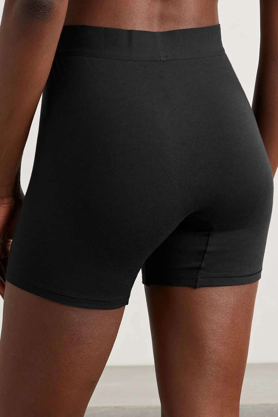 SKIMS Boyfriend Boxer – Onyx – Shorts Aus Jersey Aus Einer Modal-Baumwollmischung Mit Stretch-Anteil ,Schwarz 4 SKIMS Boyfriend Boxer – Onyx – Shorts Aus Jersey Aus Einer Modal-Baumwollmischung Mit Stretch-Anteil ,Schwarz – Bild 4