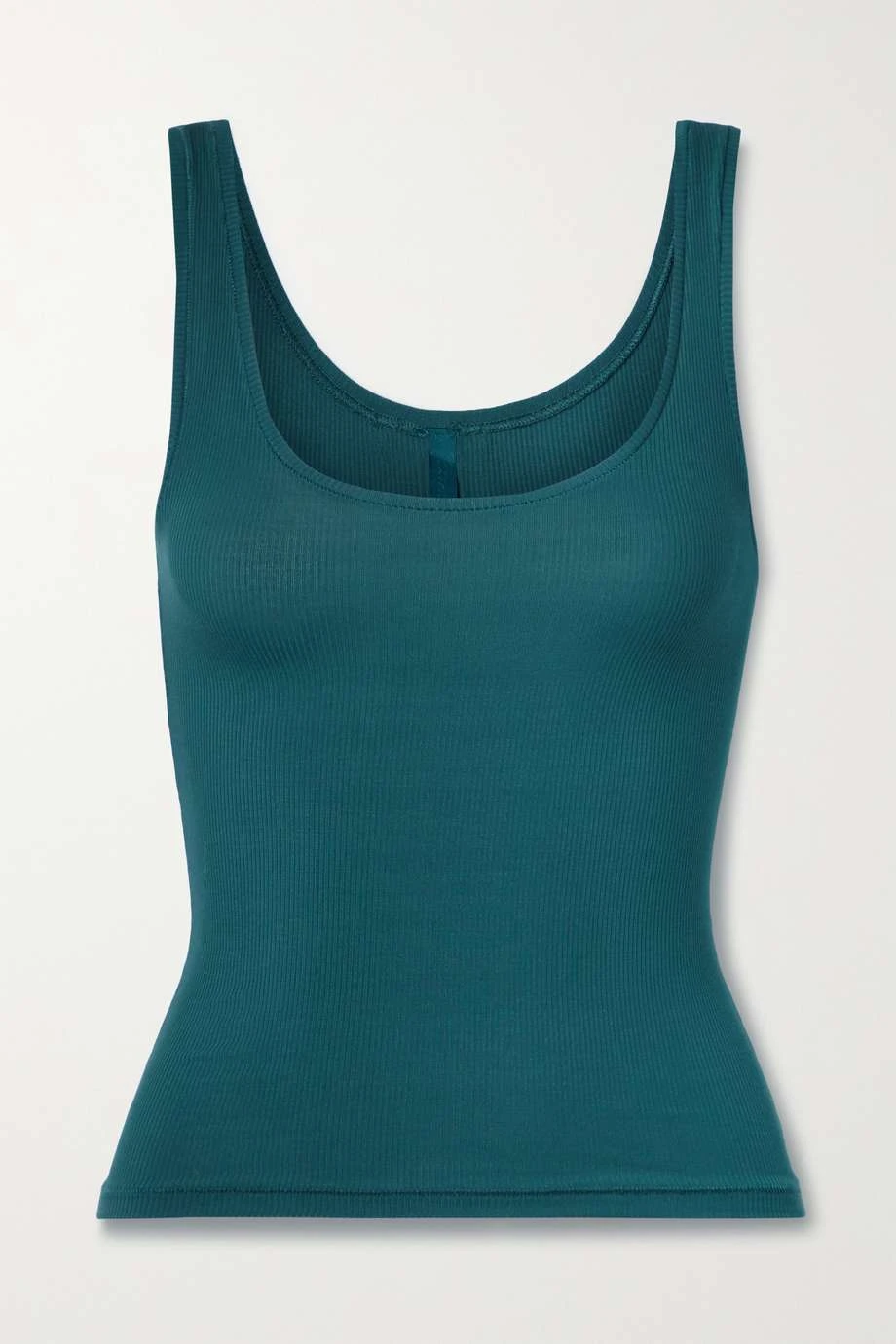 SKIMS Soft Lounge Tank – Teal – Tanktop Aus Geripptem Stretch-Modal-Jersey ,Türkis 1 SKIMS Soft Lounge Tank – Teal – Tanktop Aus Geripptem Stretch-Modal-Jersey ,Türkis