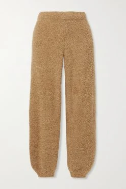 SKIMS Cozy Knit Jogger – Camel – Jogginghose Aus Bouclé