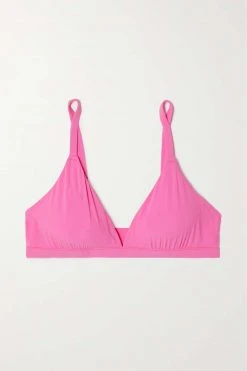 SKIMS Fits Everybody Triangle Bralette – Neon Orchid – Triangel-BH ,Knallpink