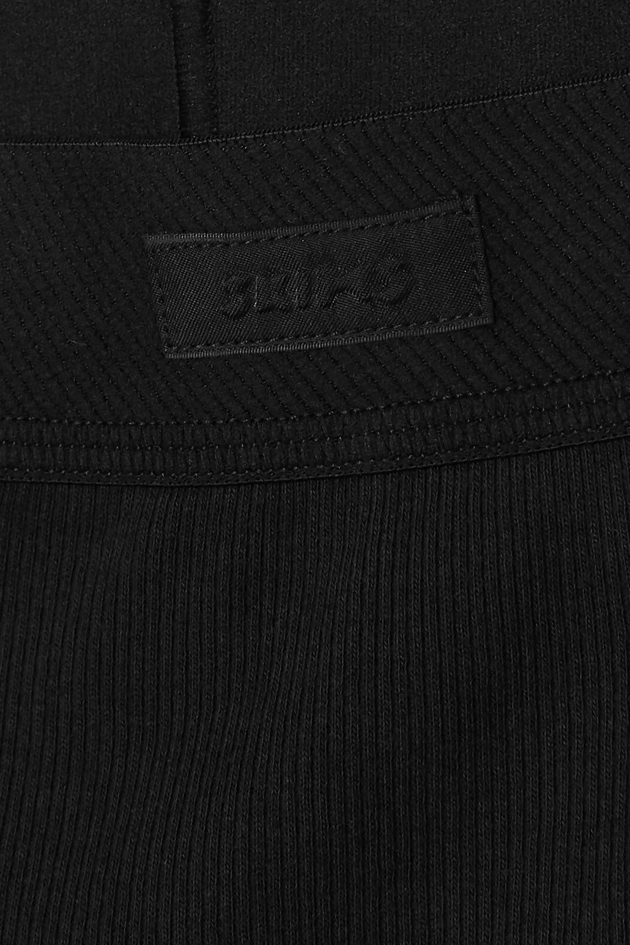 SKIMS Cotton Rib Legging – Soot – Leggings Aus Gerippter Stretch-Baumwolle ,Schwarz 4 SKIMS Cotton Rib Legging – Soot – Leggings Aus Gerippter Stretch-Baumwolle ,Schwarz – Bild 4