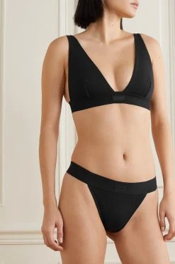 SKIMS Cotton Rib Thong – Soot – String Aus Geripptem Jersey Aus Einer Baumwollmischung ,Schwarz 12 SKIMS Cotton Rib Thong – Soot – String Aus Geripptem Jersey Aus Einer Baumwollmischung ,Schwarz -Skims Verkaufsgeschäft w920 q60 631